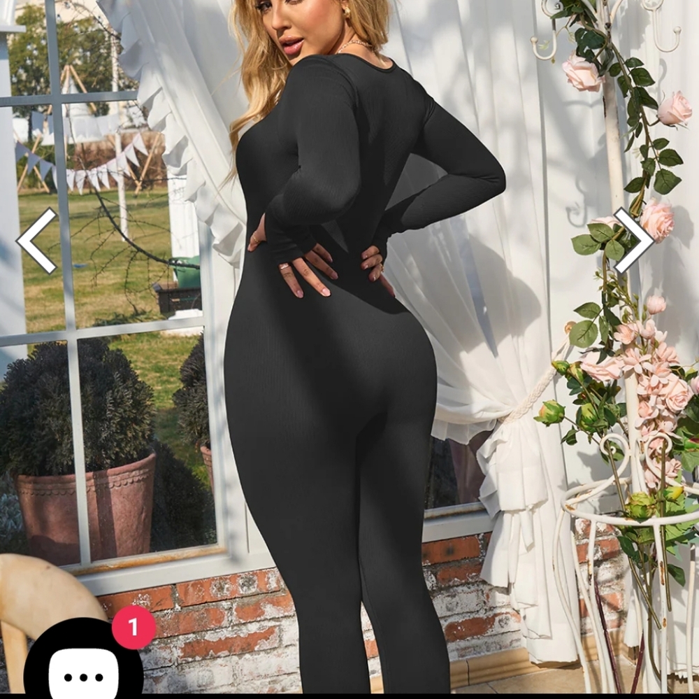 Long Sleeve Sport Jumpsuit